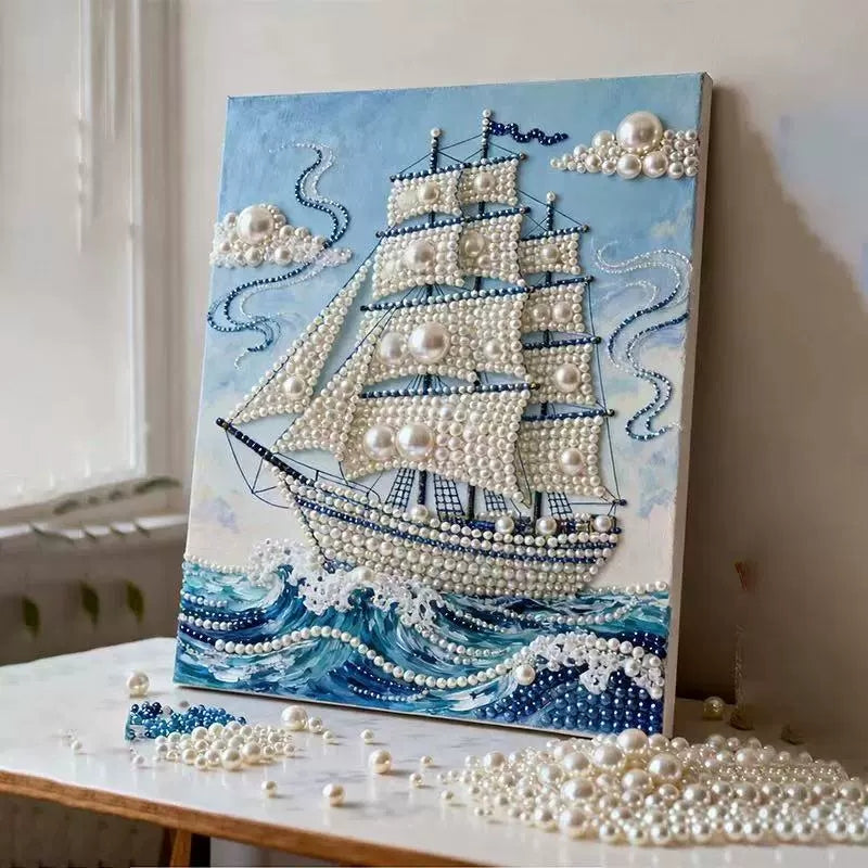 DIY Pearl Painting Kit with Beginner-Friendly Craft Set
