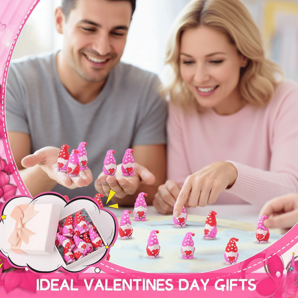 ❤️ Gnomes Cœurs de la Saint-Valentin