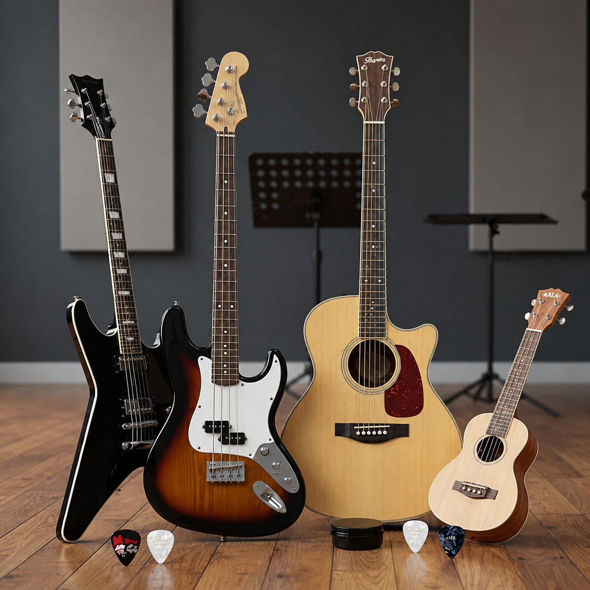 24-Day Guitar Pick Advent Calendar | Christmas Gift for Guitarists