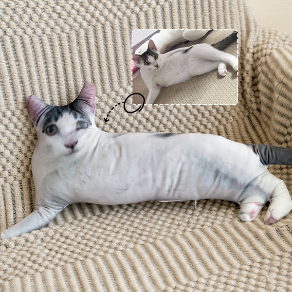 Ugly Pet Pillow Custom 3D Pet Portrait Throw Pillow