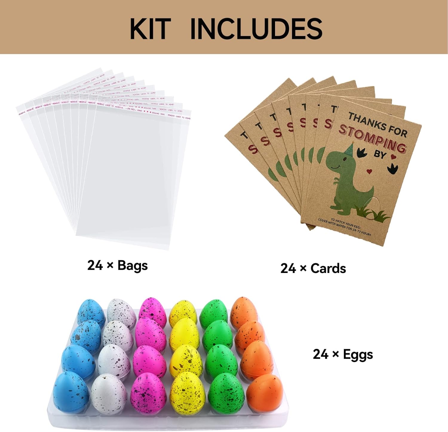 💖Valentine's Day Gift Set - Hatching Dino Egg Thank You Cards