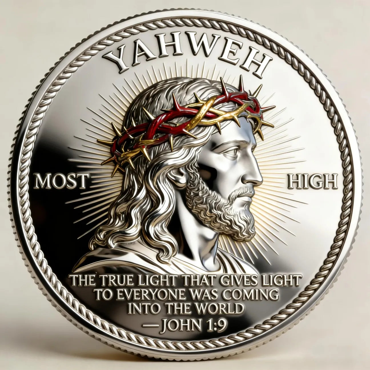 “Yahweh – The Living Light” Faith Commemorative Coin