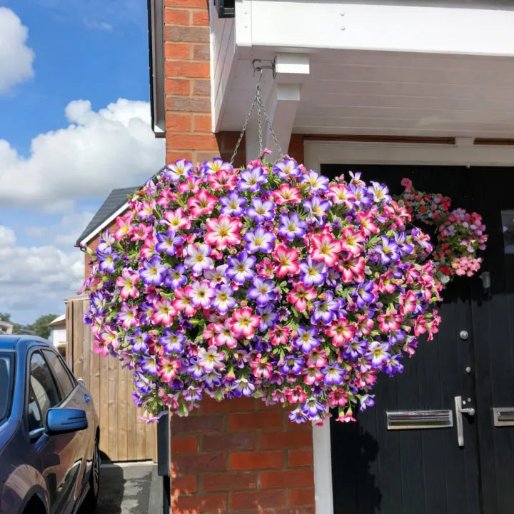 UV Resistant Artificial Petunias Flowers