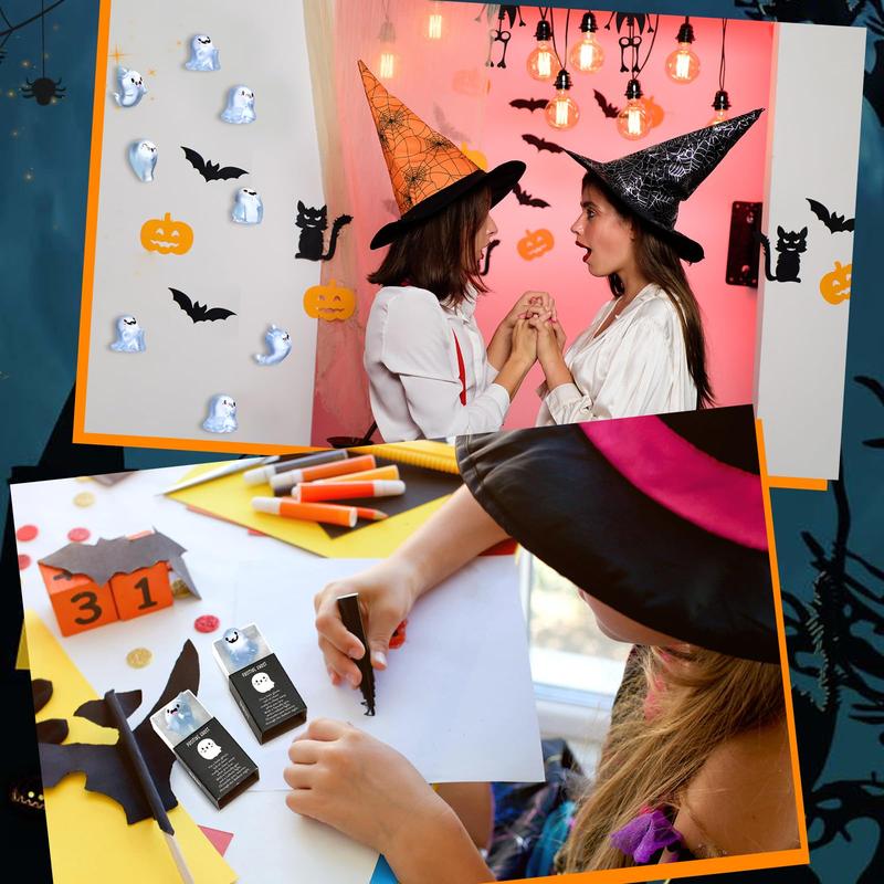Halloween  Glow in the Dark Mini Ghost Figures with Box