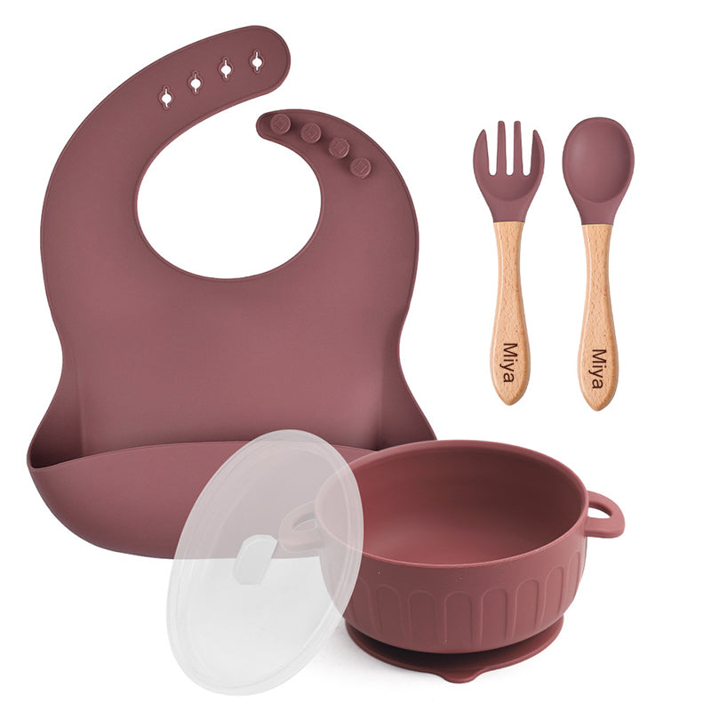 Baby Silicone Feeding Tableware Set