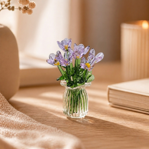 Miniature Forever Flowers | Mini Glass Flower Bouquet Gift