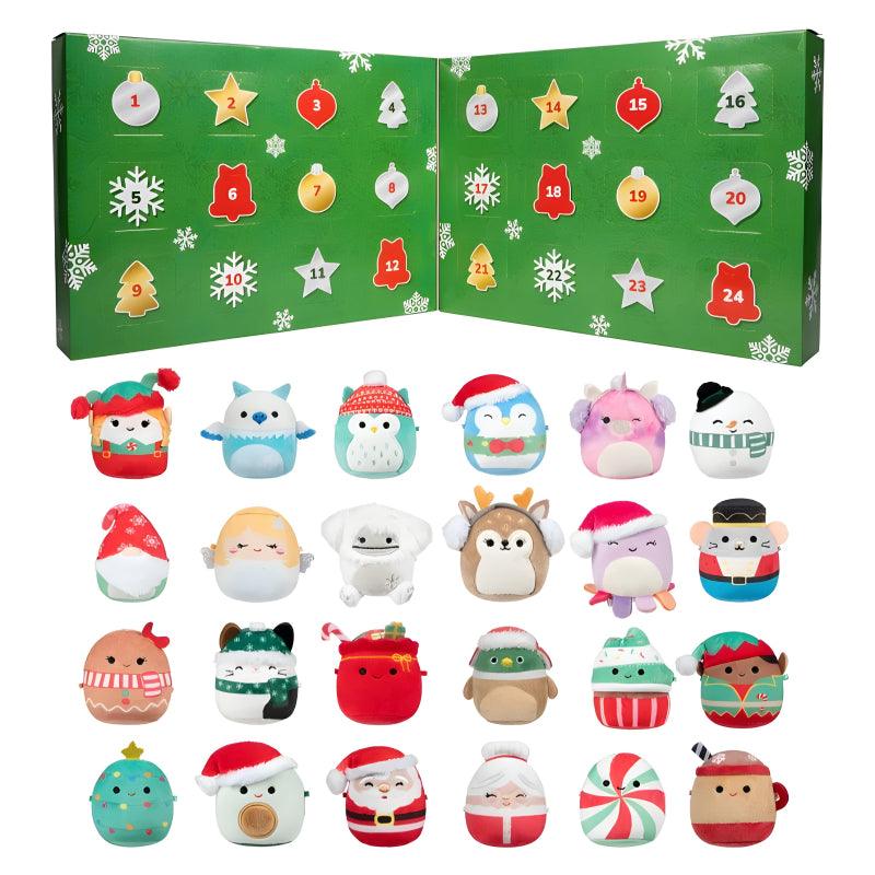 Plush Advent Calendar – 24 Soft Holiday Toys for Kids & Collectors