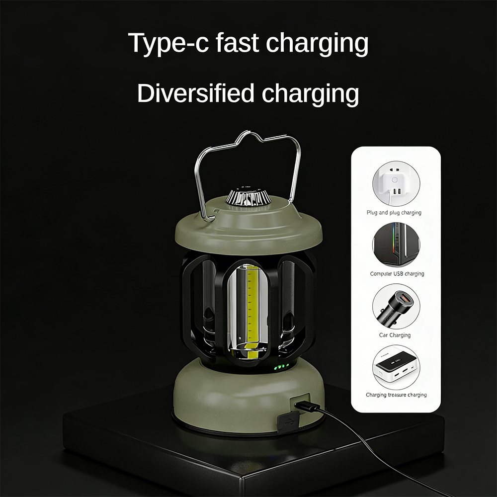 🏕️180 LM USB Charging LED Camping Light