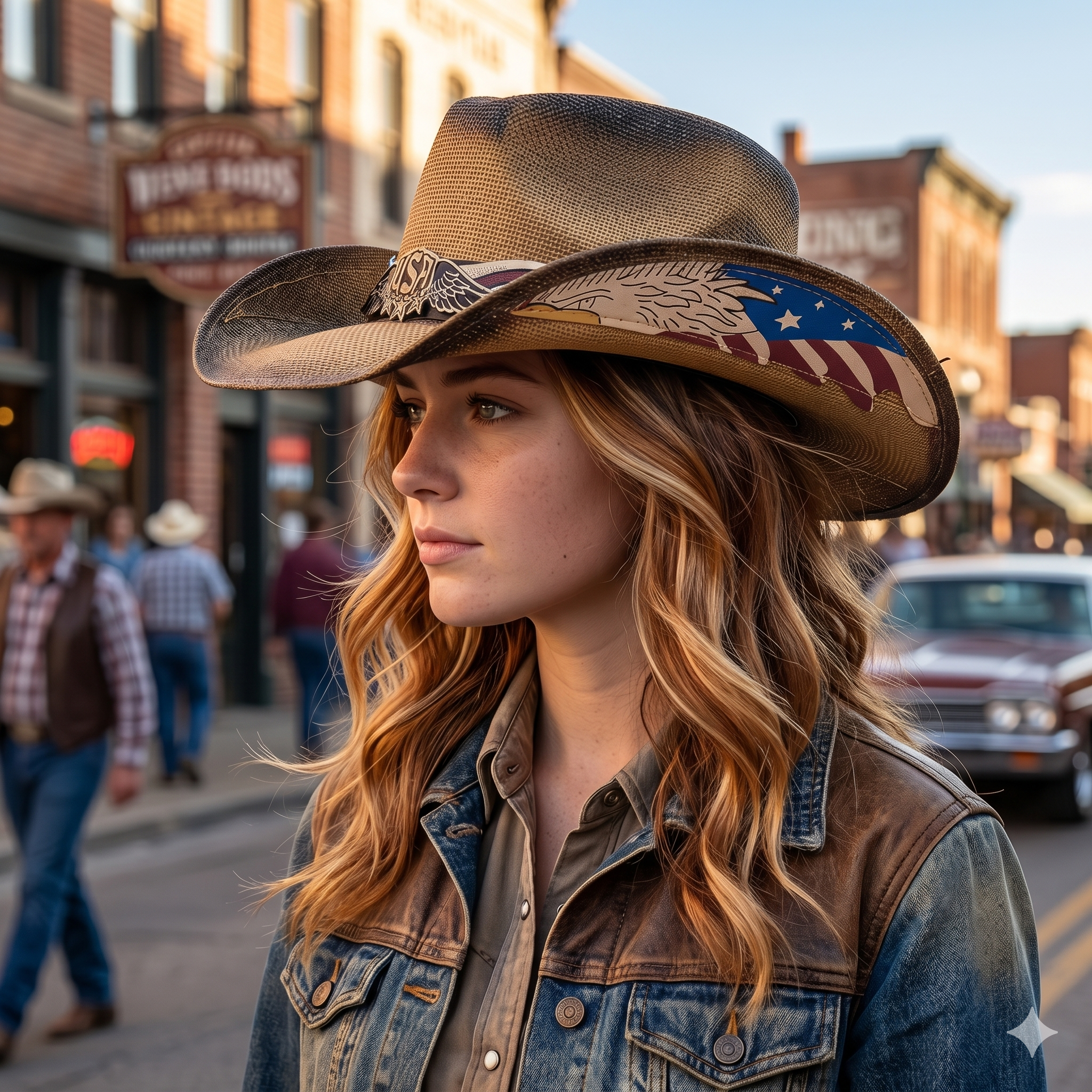 America 250 Patriot Cowboy Hat – Patriotic Western Hat