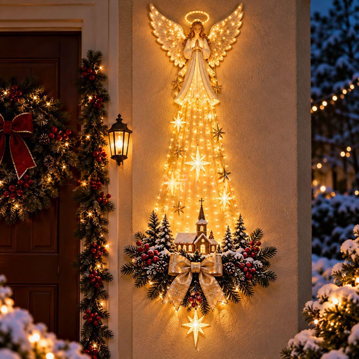 Bethlehem Star Nativity Wall Light Meaningful Christmas Decor