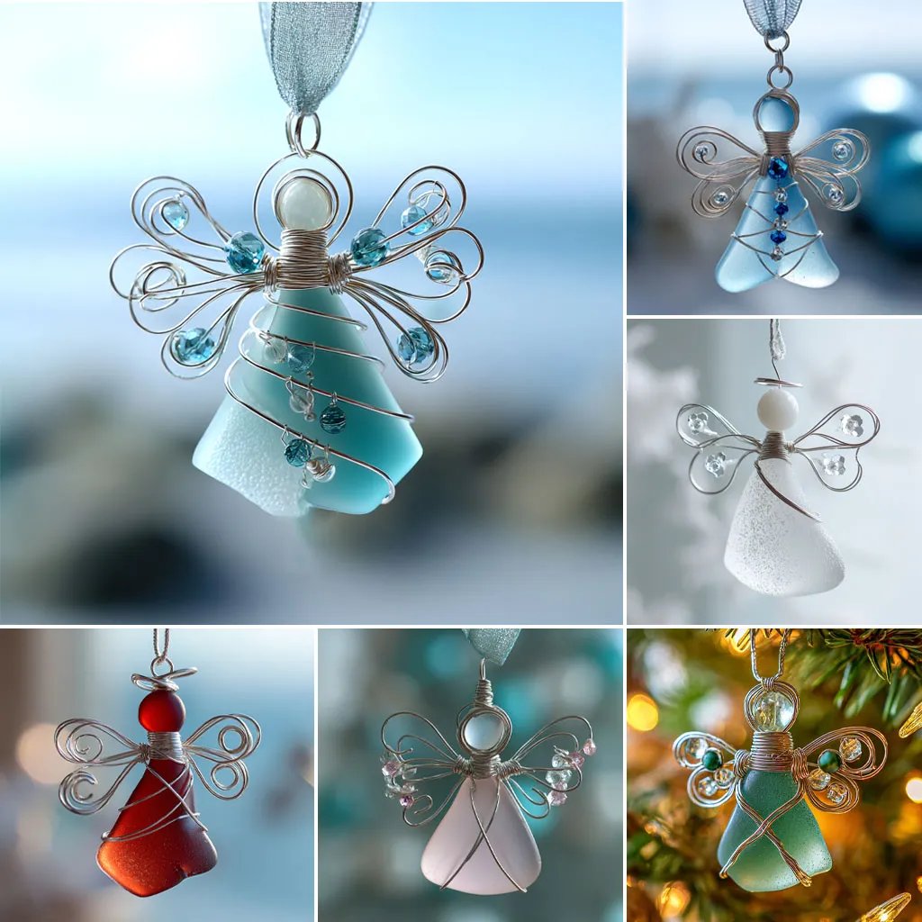 Handmade Angel Ornament, Christmas ornaments
