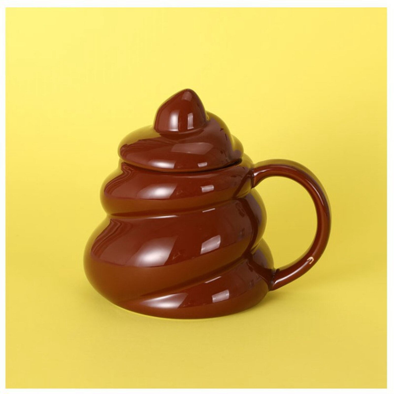 Mug Rigolo Émoji Caca