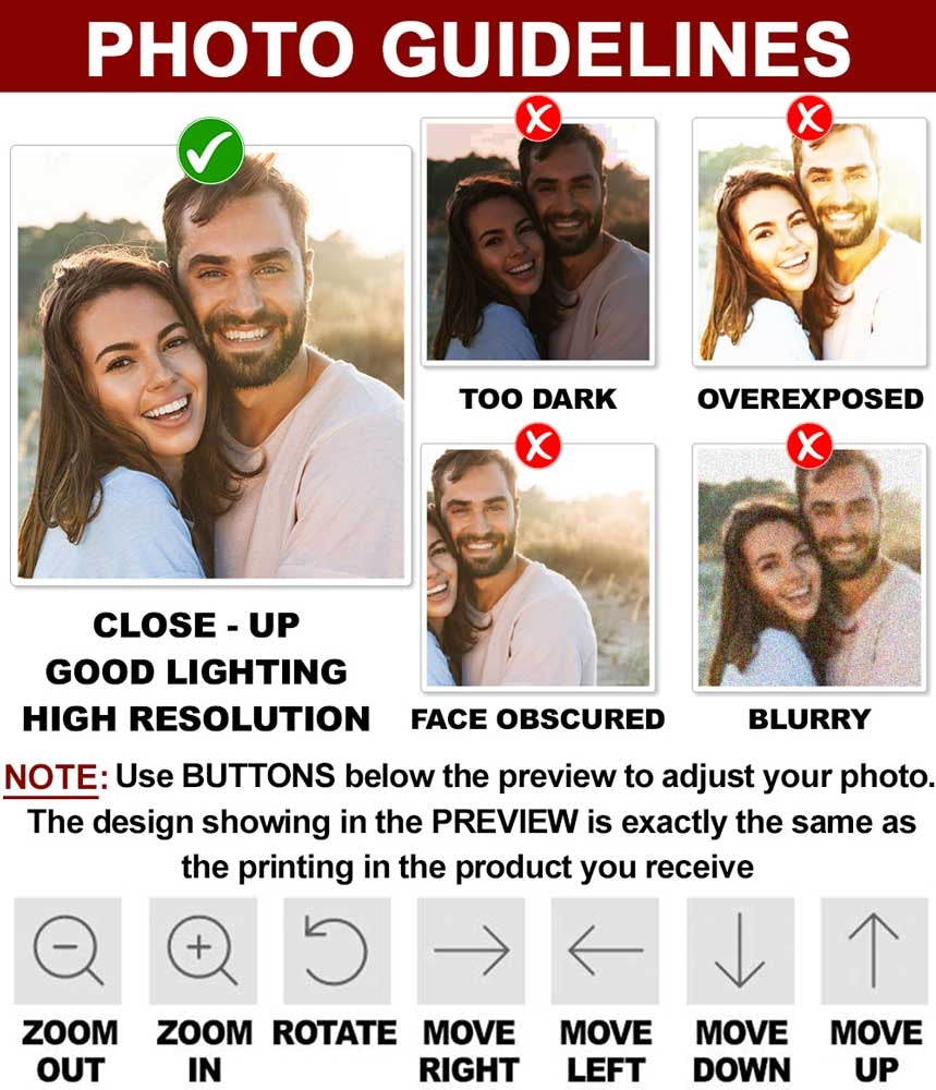 I Never Walk Alone - Personalized Custom Photo Snowflake Projection Ornament