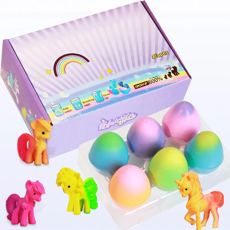 6 œufs de licorne éclosent et grandissent