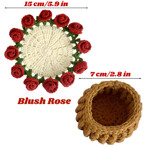Bouquet Coasters – Handmade Flowers