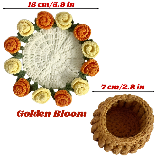 Bouquet Coasters – Handmade Flowers