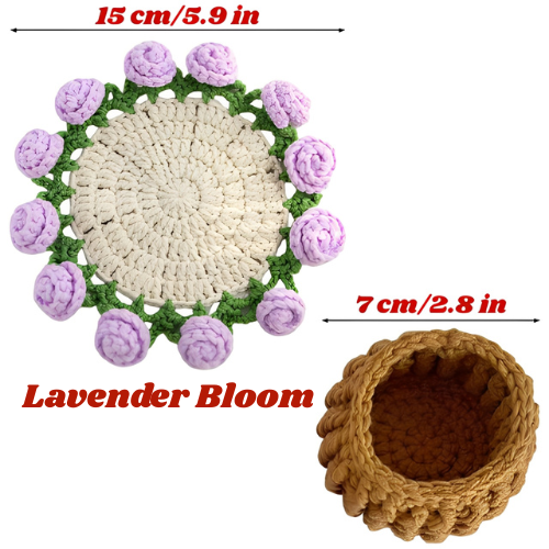 Bouquet Coasters – Handmade Flowers