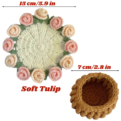 Bouquet Coasters – Handmade Flowers