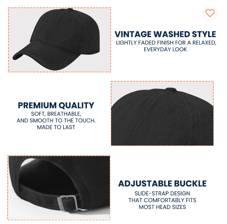 Led Zeppelin Denim Cap – Retro Classic Rock Music Inspired Dad Hat