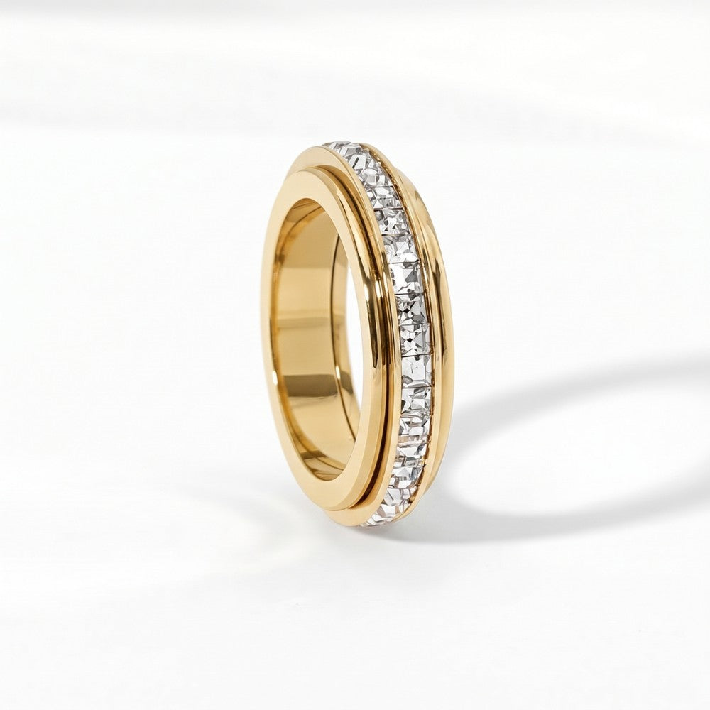Serenity Spinner Ring – Anxiety Relief Fidget Ring