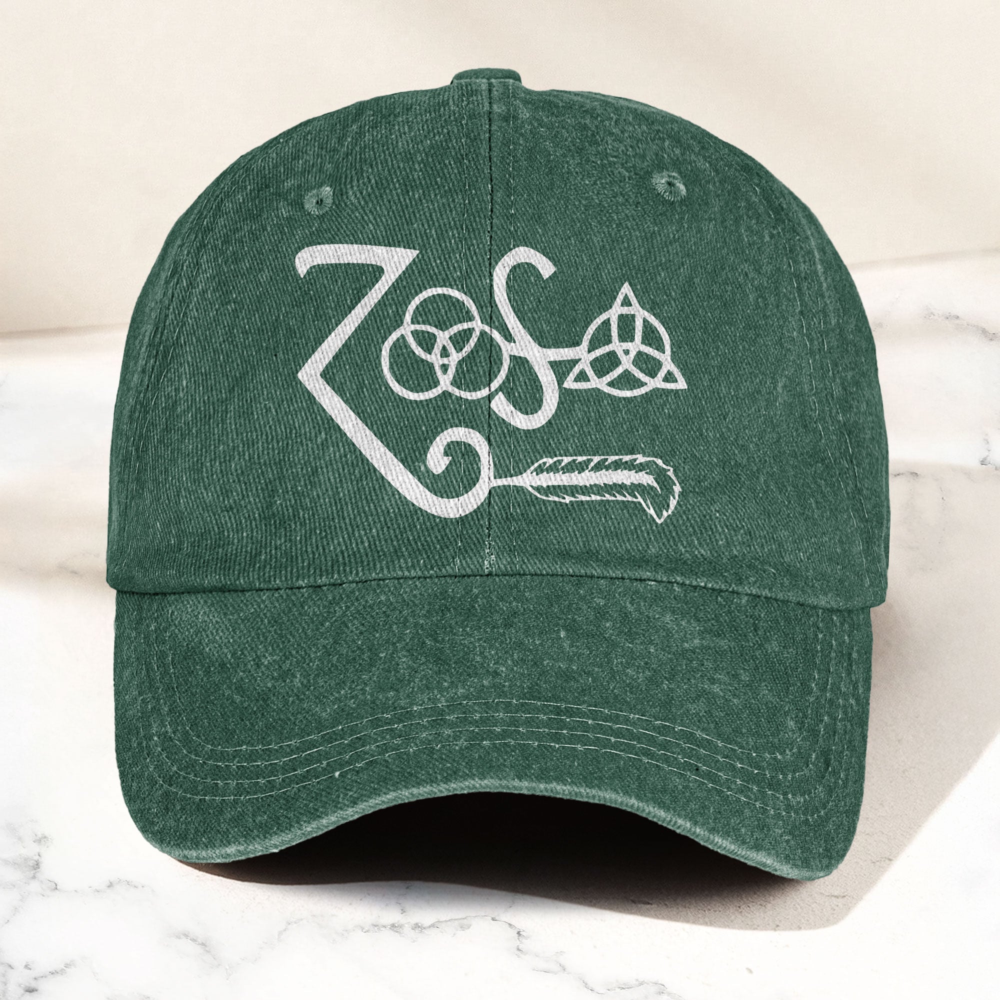 Led Zeppelin Denim Cap – Retro Classic Rock Music Inspired Dad Hat