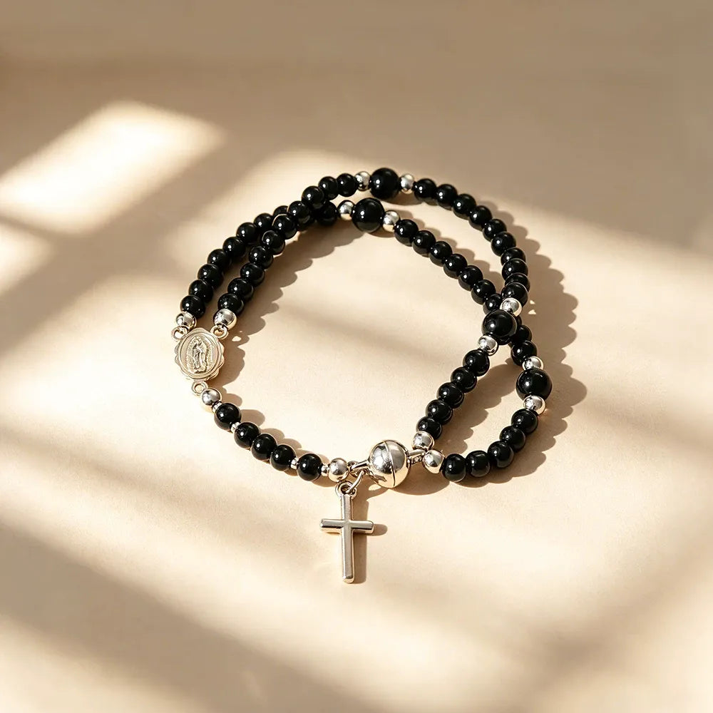 Handcrafted rosary bracelets
