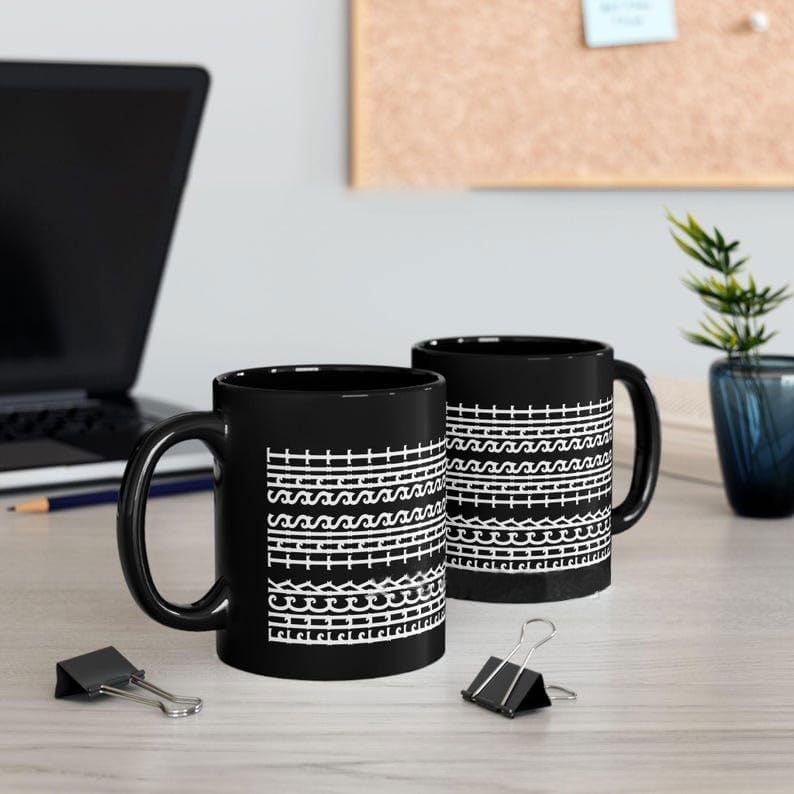Hidden Message Funny Ceramic Coffee Mugs
