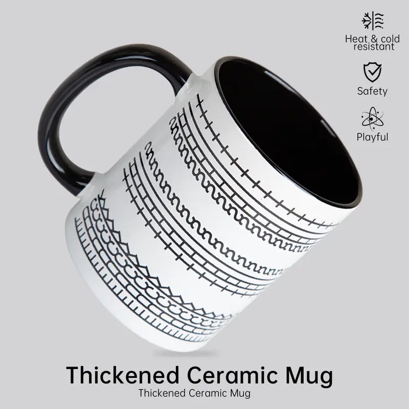 Hidden Message Funny Ceramic Coffee Mugs