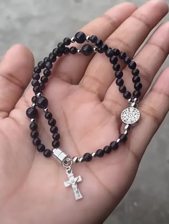 Handcrafted rosary bracelets