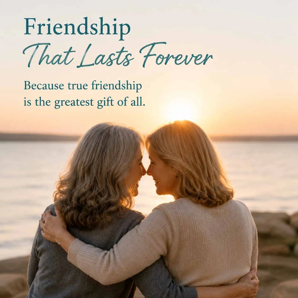 Friendship Sea Glass Keepsake Gift for Best Friend
