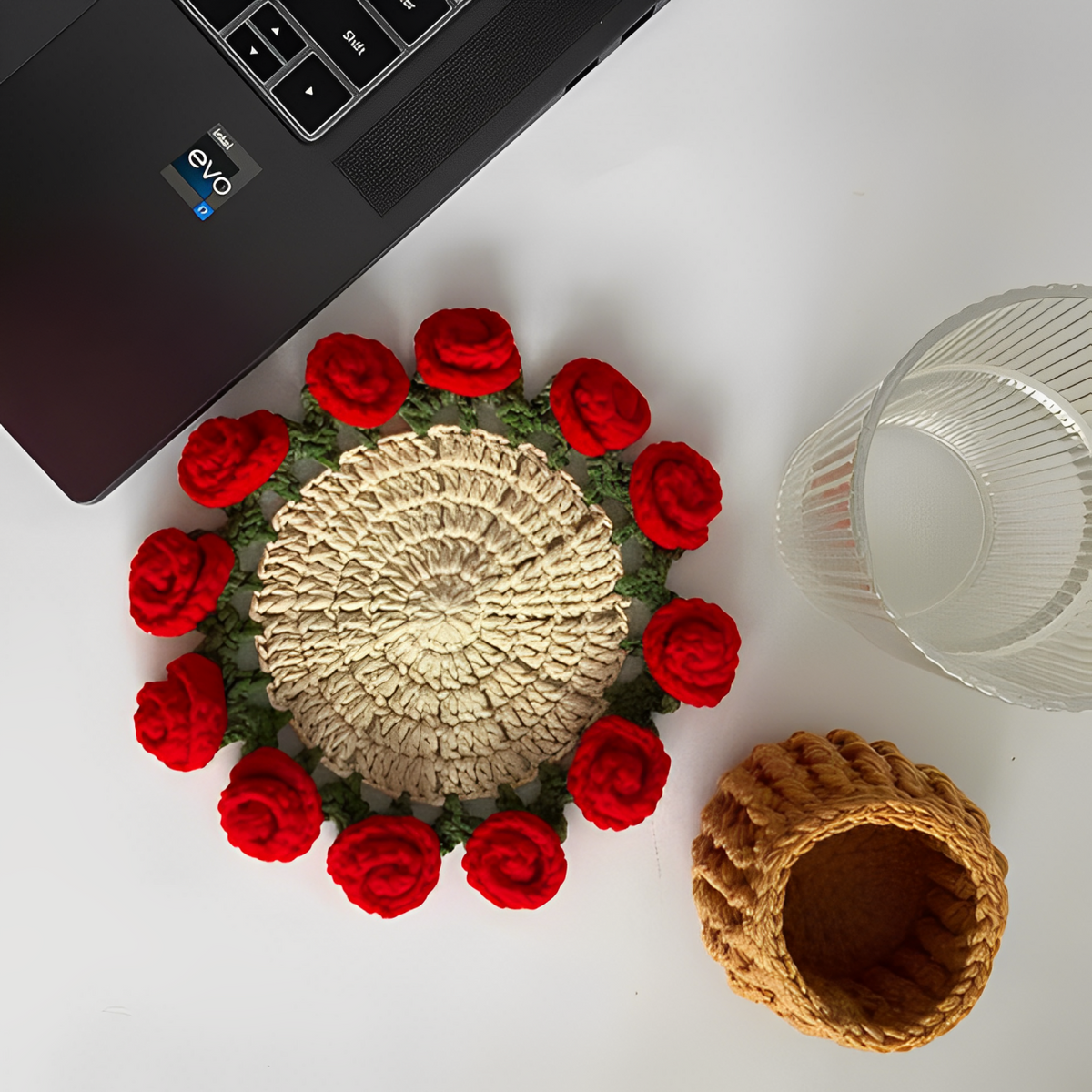 Bouquet Coasters – Handmade Flowers