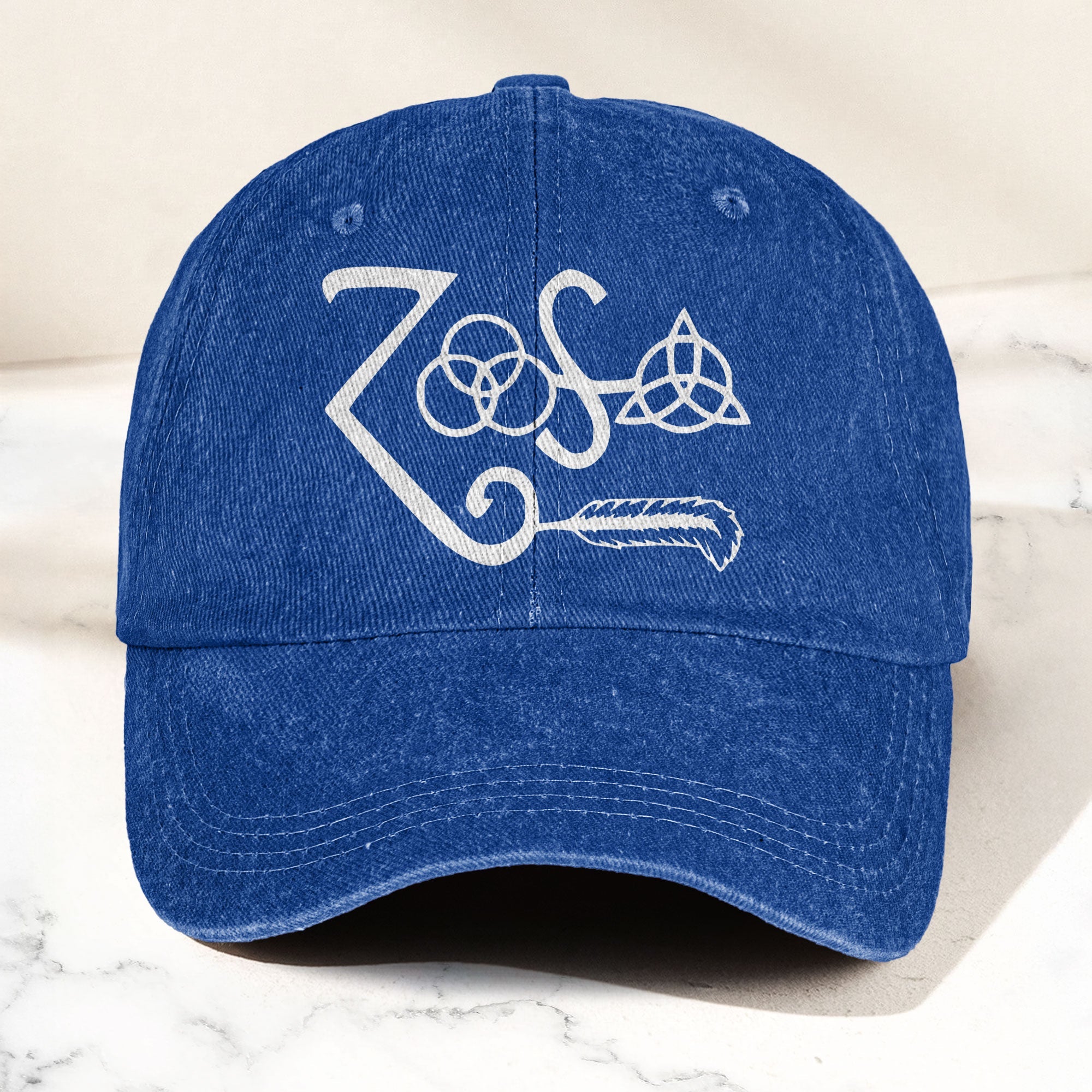 Led Zeppelin Denim Cap – Retro Classic Rock Music Inspired Dad Hat
