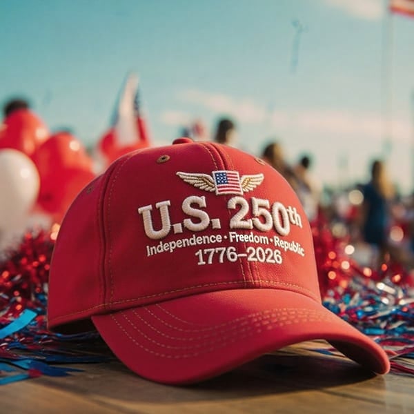 U.S. 250th Anniversary Retro Washed Baseball Cap