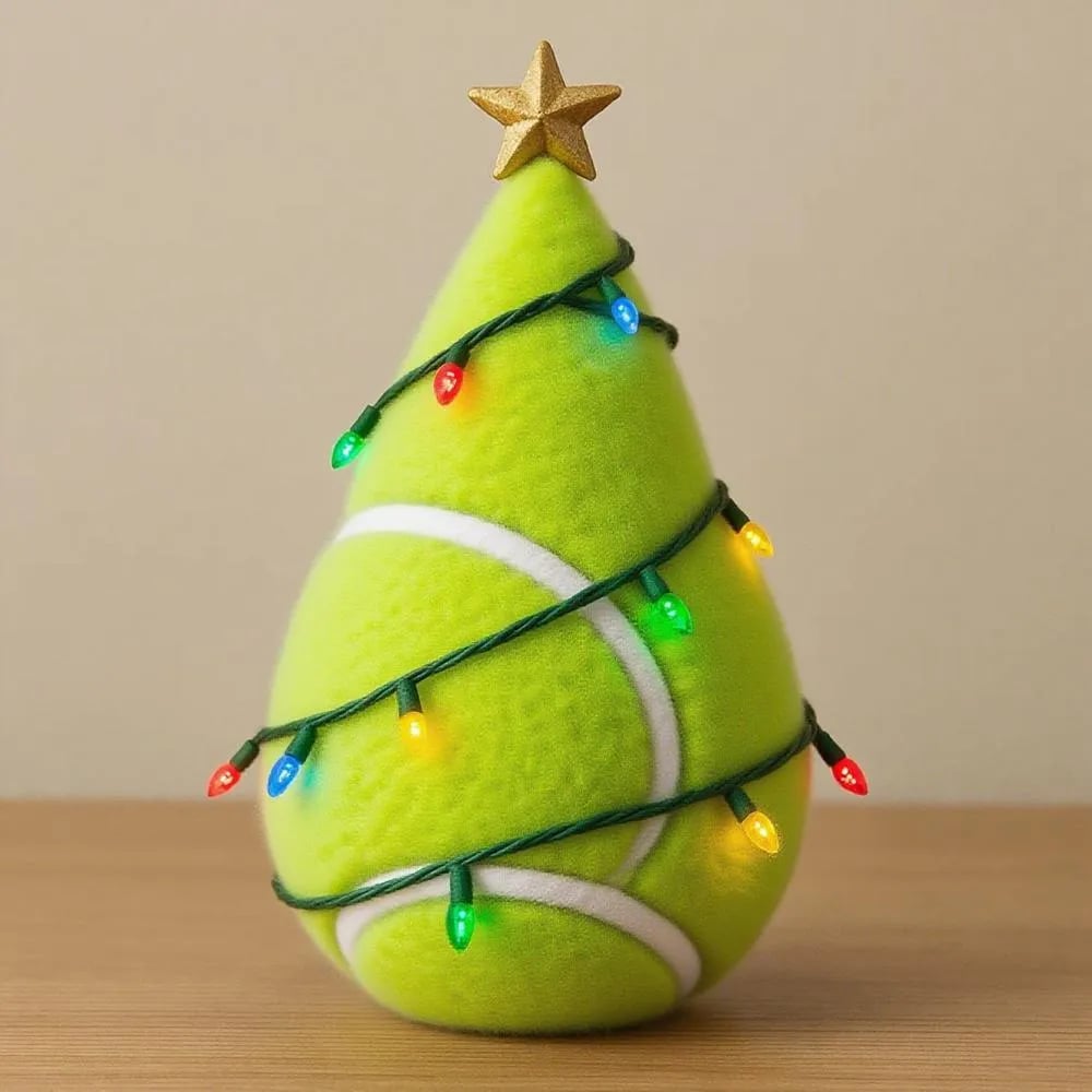 Fun  Sports Ball Christmas Tree Decorations