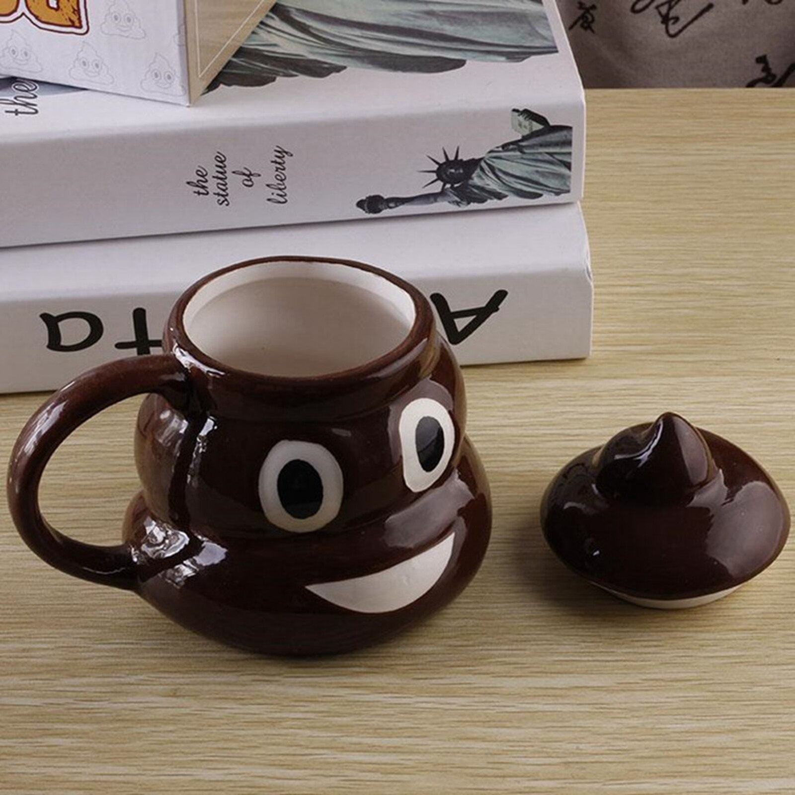 Mug Rigolo Émoji Caca