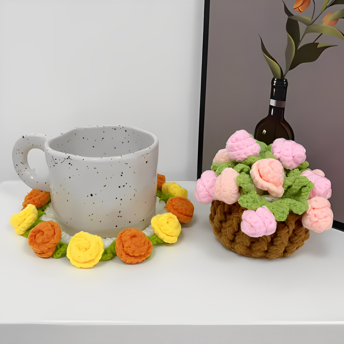 Bouquet Coasters – Handmade Flowers
