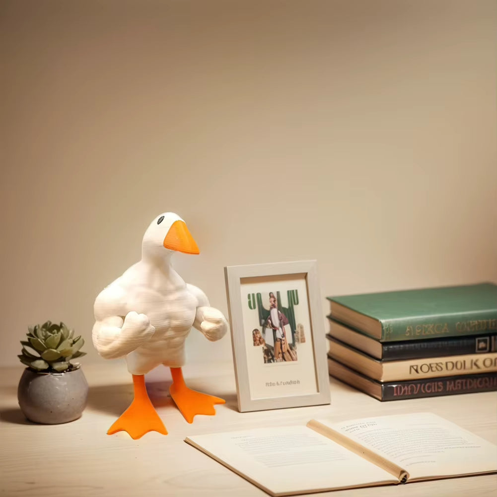 Décor d'attaque d'oie robuste Décor