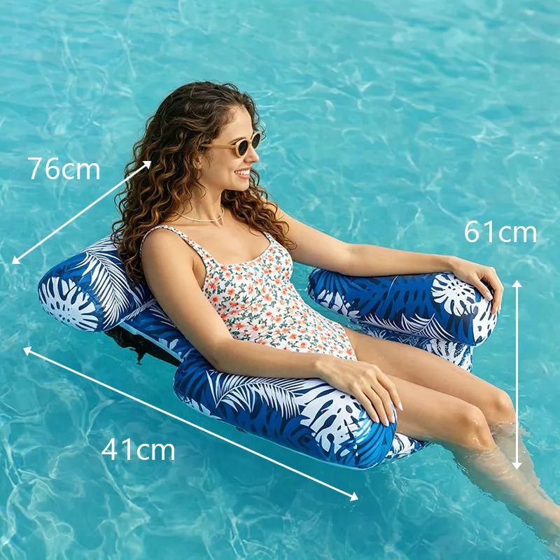 🔥Summer Hot Sale Inflatable Pool Floats Adult,Floating Lounge Chairs