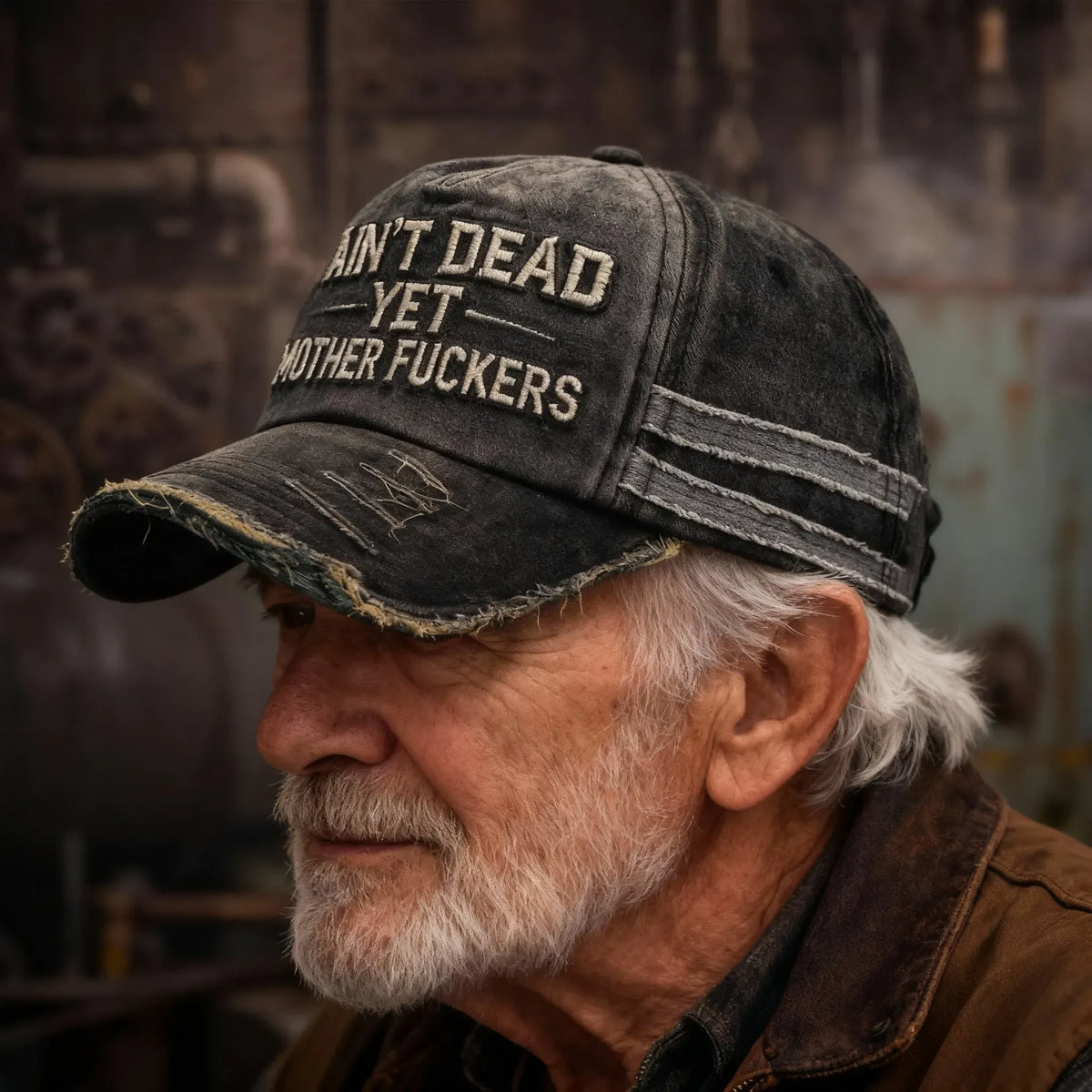 Ain't Dead Yet Vintage Trucker Cap