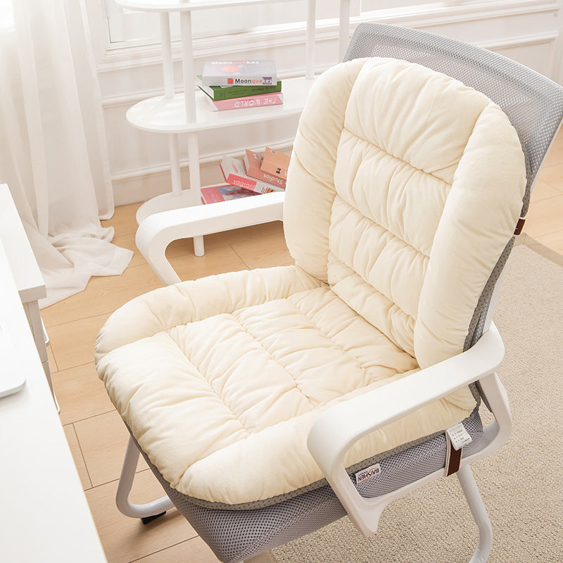 🔥 Plush Heated Chair Cushion – Cozy Seat & Back Warmer