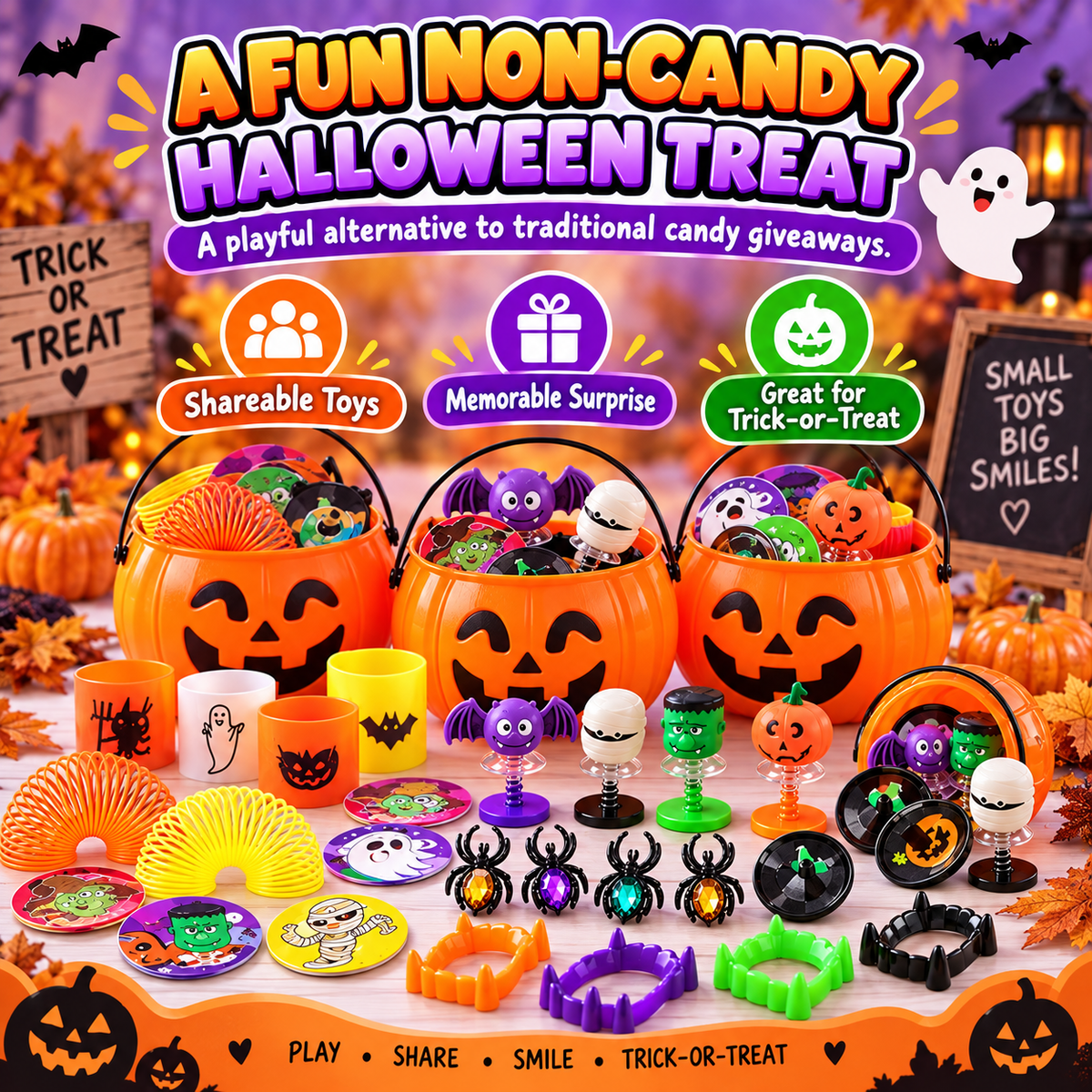 144PCS Halloween Toy and Gift Set for Kids