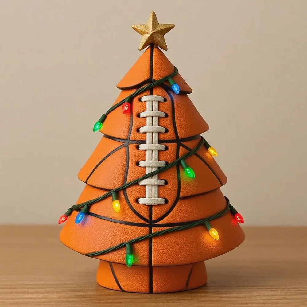 Fun  Sports Ball Christmas Tree Decorations
