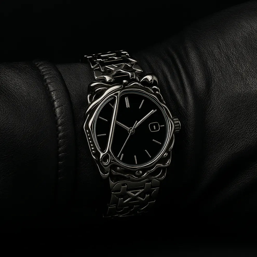 Y2K Claw Design Waterproof Quartz Watch with Luminous Dial