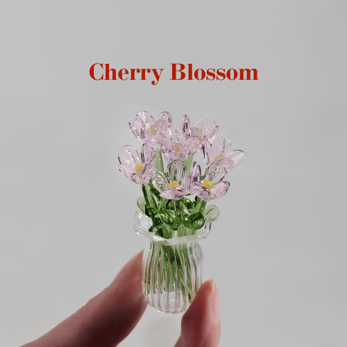 Miniature Forever Flowers | Mini Glass Flower Bouquet Gift
