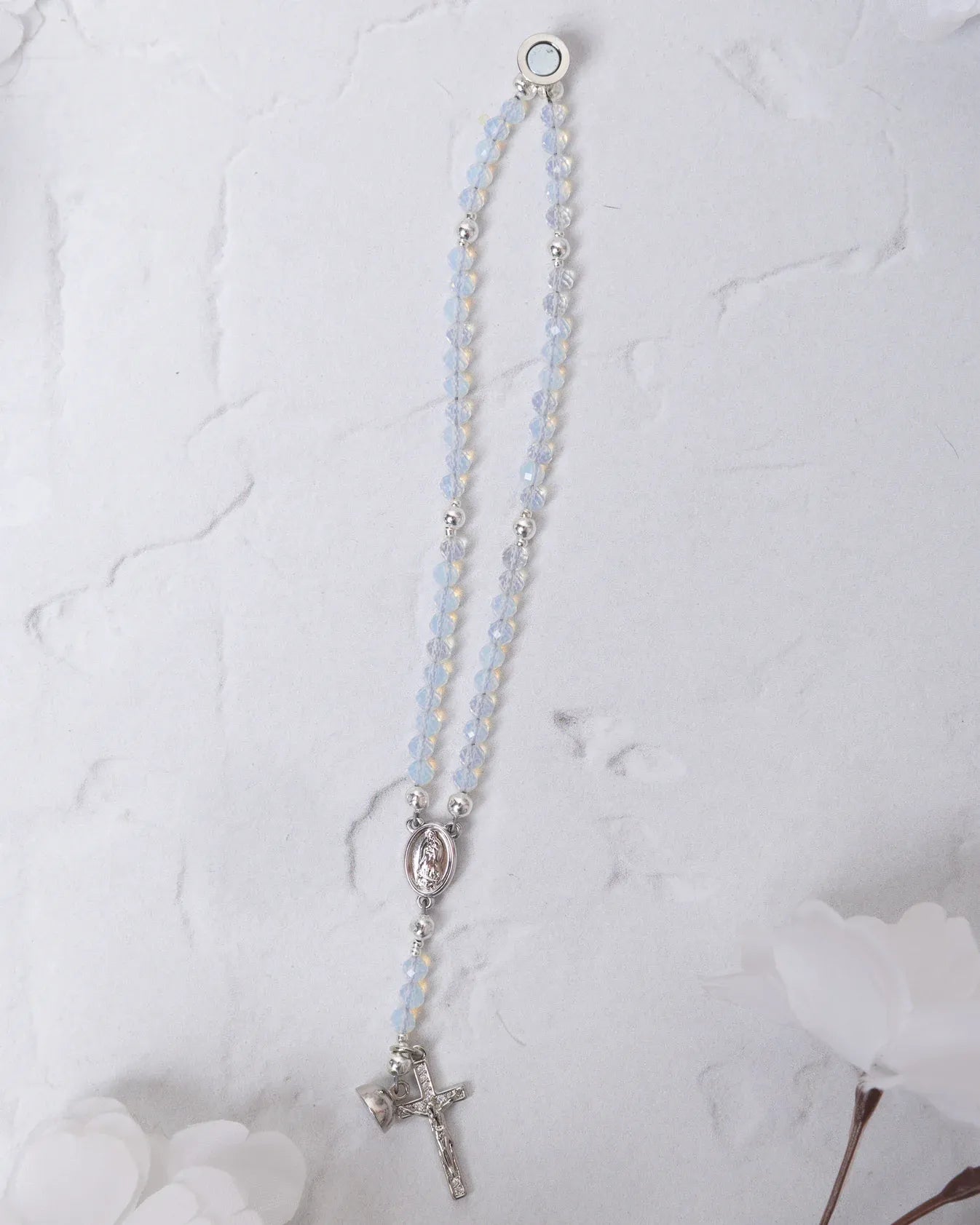 Handcrafted rosary bracelets