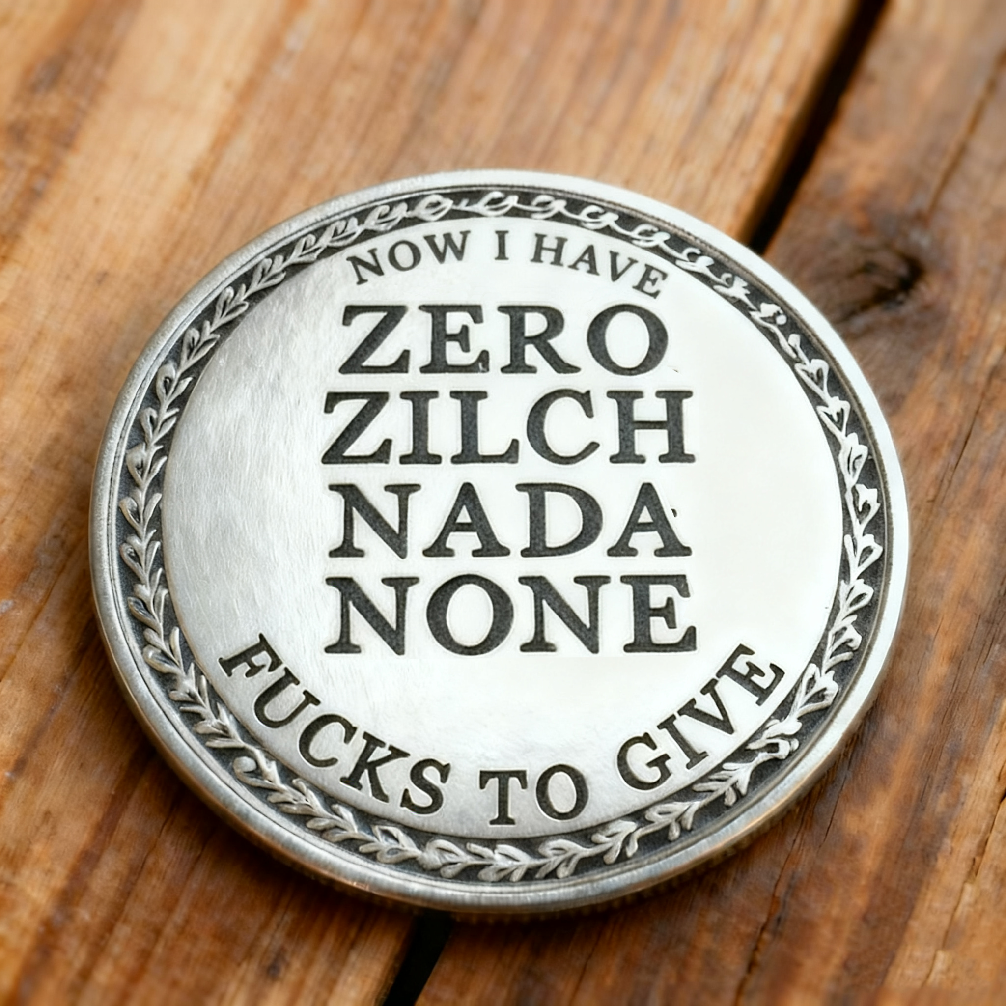 The F-CAW-F Coin — For Those Who Laugh at Life and Give Zero F*cks!