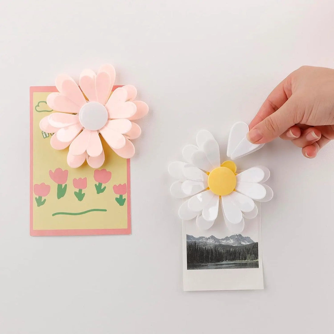 Pince à nourriture en forme de cerise et aimant de réfrigérateur