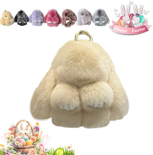 🐰Easter Cute Bunny Plush Keychain