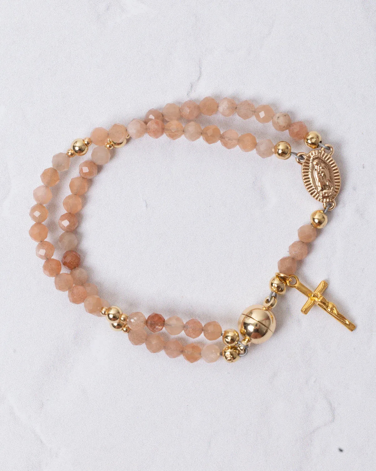 Handcrafted rosary bracelets