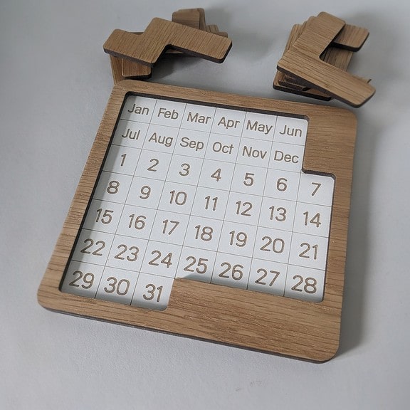 Daily Puzzle Calendar